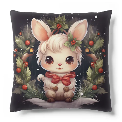 クリスマスラビット Cushion