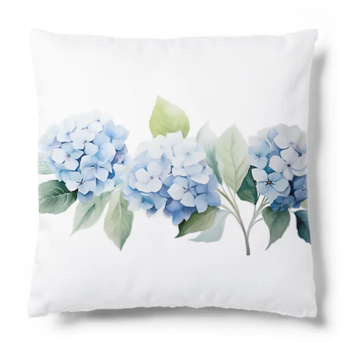 紫陽花柄のグッズ Cushion