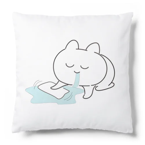 よだれふいておきますね Cushion