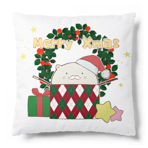 もちもちねこふく〈クリスマス〉 Cushion