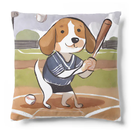 野球犬 Cushion