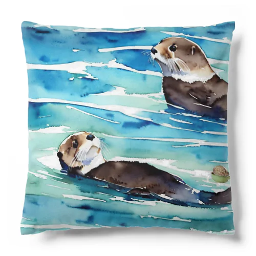 かわいいラッコ Cushion