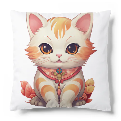 縁起猫 Cushion