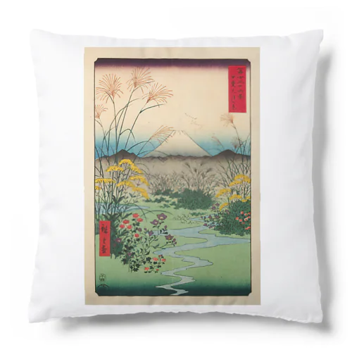 広重「冨二三十六景㉛　甲斐大月の原」歌川広重の浮世絵 Cushion