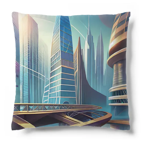 ジオメトリック都市 Cushion