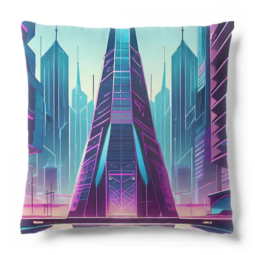 サイバーパンク都市 Cushion