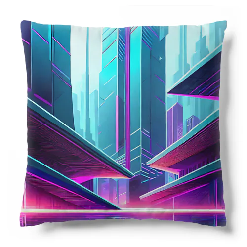 サイバーパンク都市 Cushion