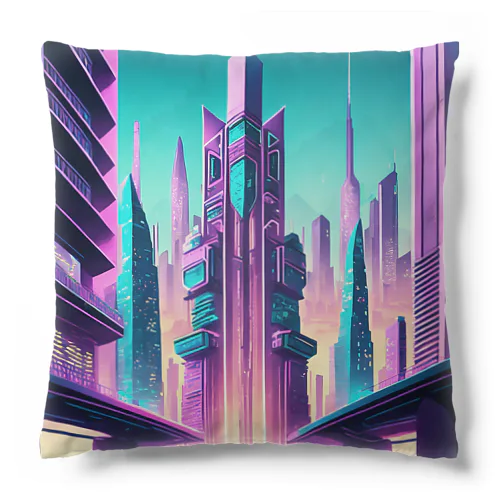 サイバーパンク都市 Cushion