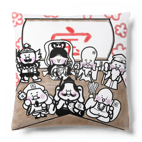 七福神。 Cushion