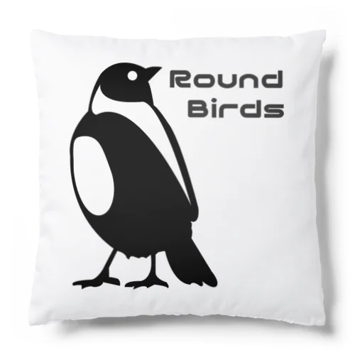 Round-Birds logo.ver クッション