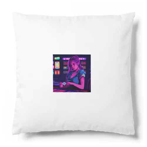 ギャンブラー(女性) Cushion