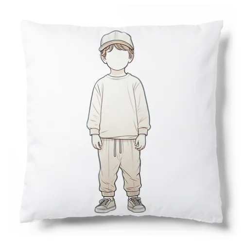 帽子をかぶった少年 Cushion