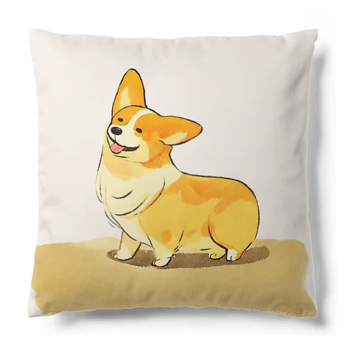 ゆるキャラコーギーさん Cushion