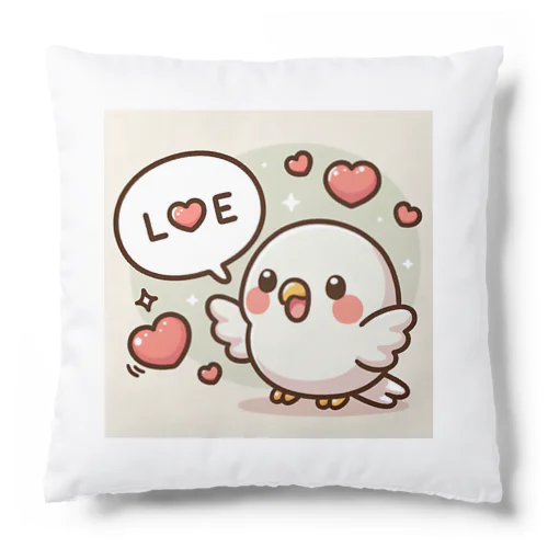 小鳥のラブちゃん Cushion