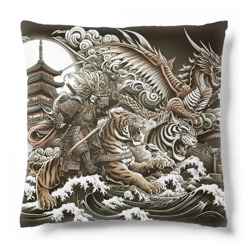 龍虎双舞 Cushion