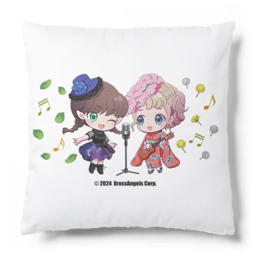 ゆかたん・みどたん Cushion