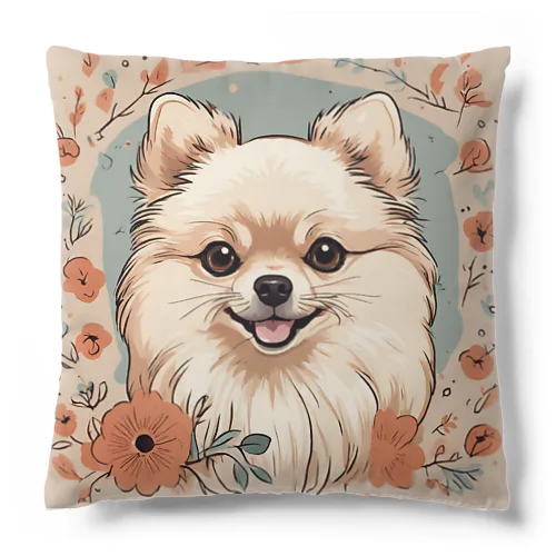 ポメラニアンの可愛いグッズ Cushion