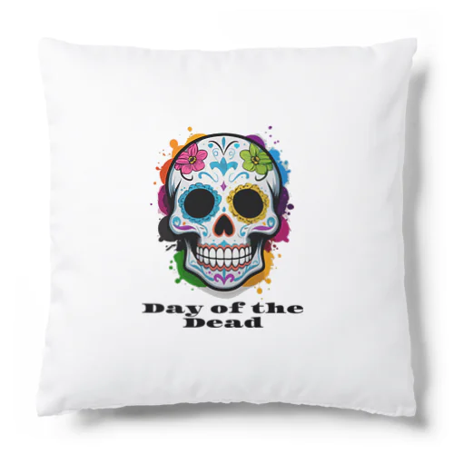 Day of the Dead スカル クッション
