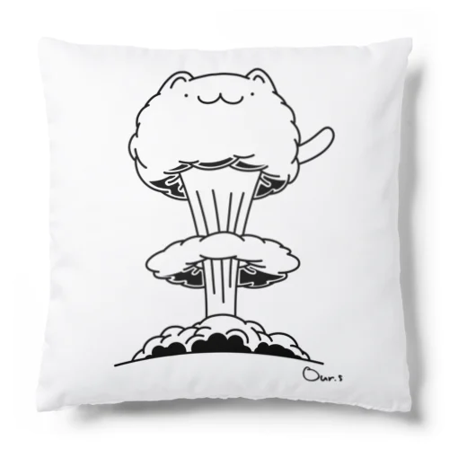 にゃんと爆発 Cushion