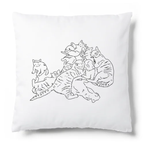 トラ猫大家族 Cushion