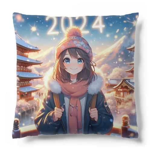 2024 Winter Girl 3 Cushion