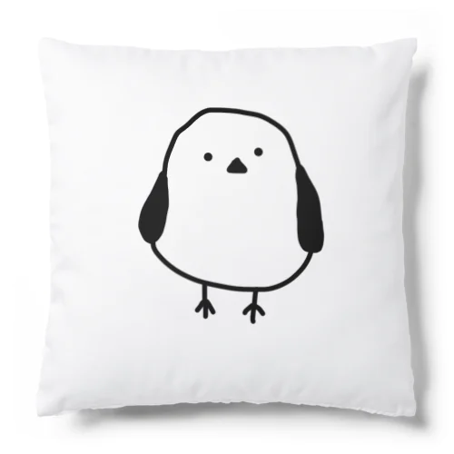 いとこが描いたシマエナガ Cushion