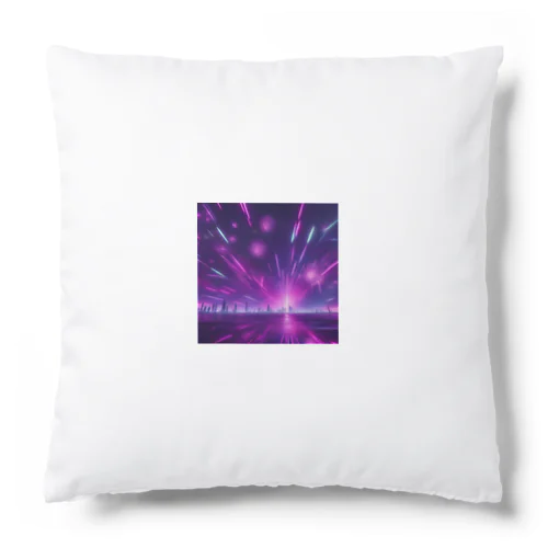 常に花火が打ち上げられている花火宇宙 Cushion