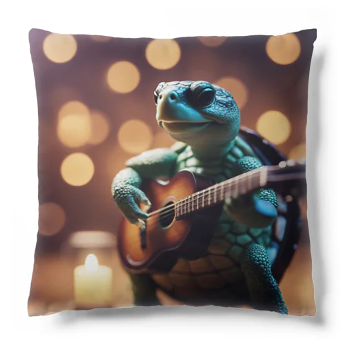 ギター好きな亀たん Cushion