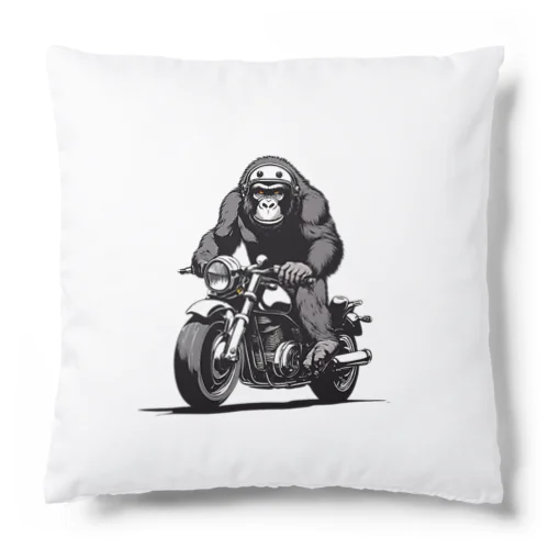 バイクに乗ったゴリラ Cushion