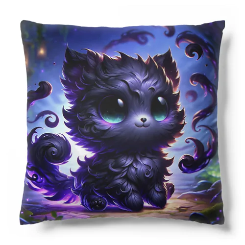 闇属性の猫2 Cushion