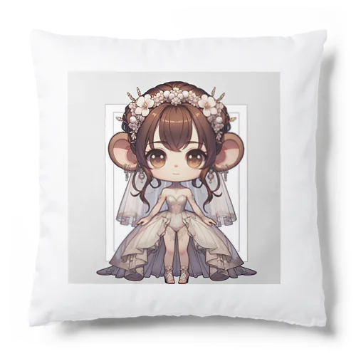 申の花嫁 Cushion