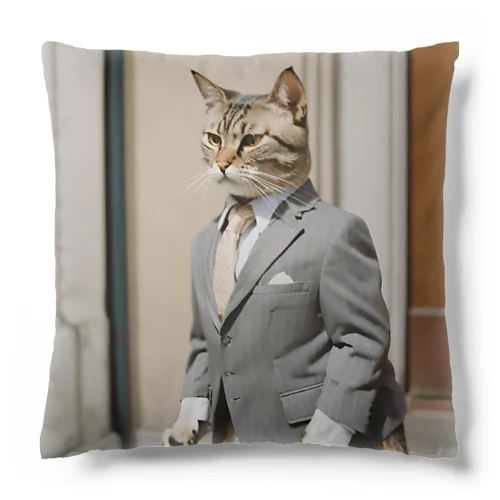 スーツねこ Cushion