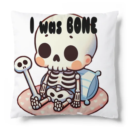 baby skeleton クッション