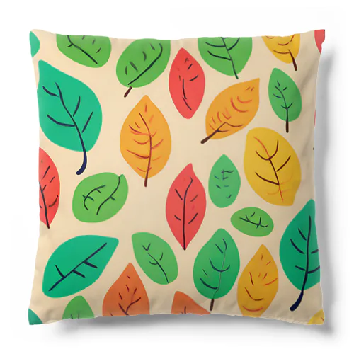 green leaf green Cushion