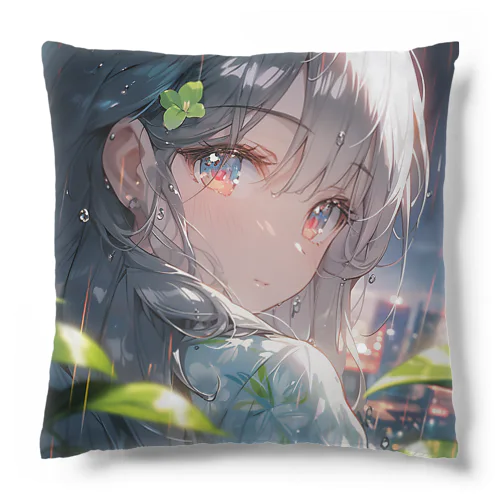 銀髪美女クローズアップシリーズ1 Cushion