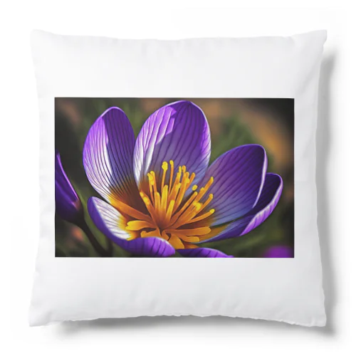 紫の花 Cushion
