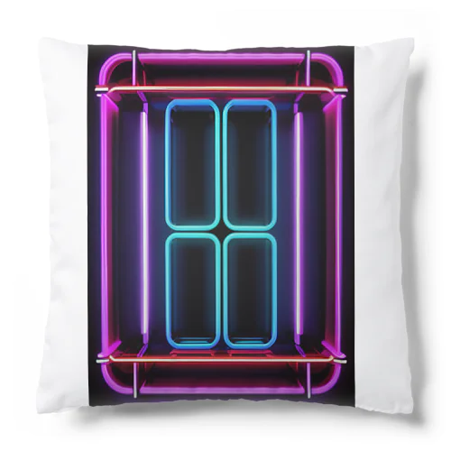 Abstract_Neonsign03 Cushion