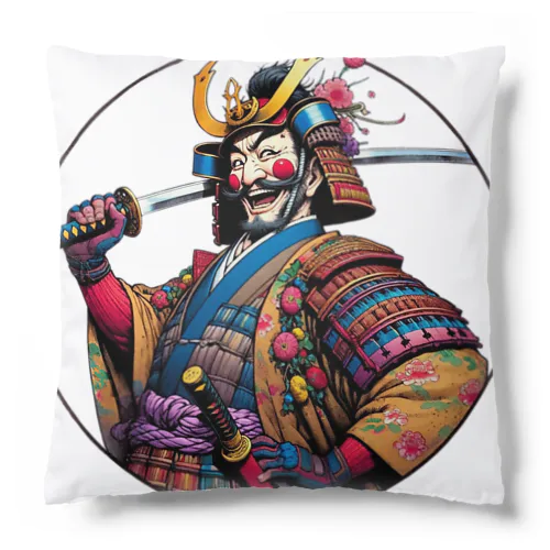 浮世絵 ド派手侍 Ukiyoe Flamboyant Samurai [UDS-DL-SR001-0005] Cushion