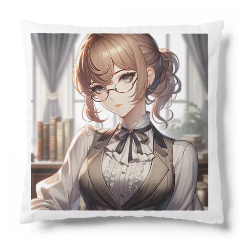 知的なAI美女 Cushion