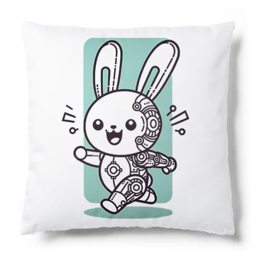 うれし！テクうさ Cushion