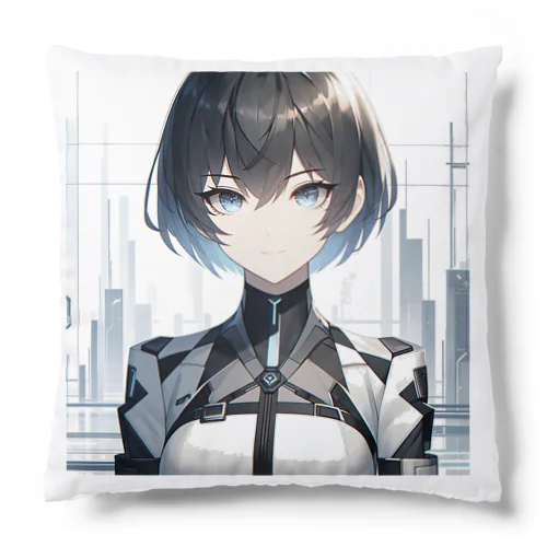 未来的なAI美女 Cushion