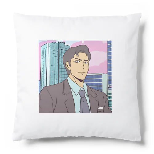 夕焼けサラリーマン Cushion