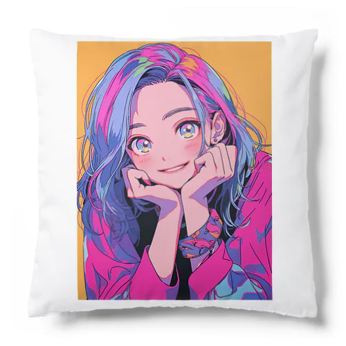 オシャレな女の子 Cushion