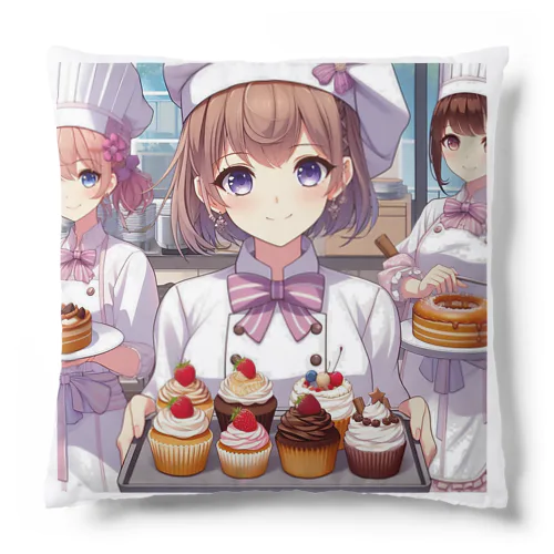 【#いろなの】見習いパティシエ Cushion