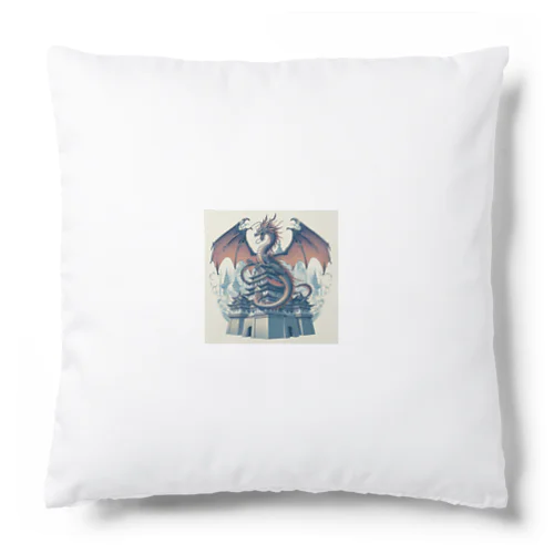 城と龍 Cushion