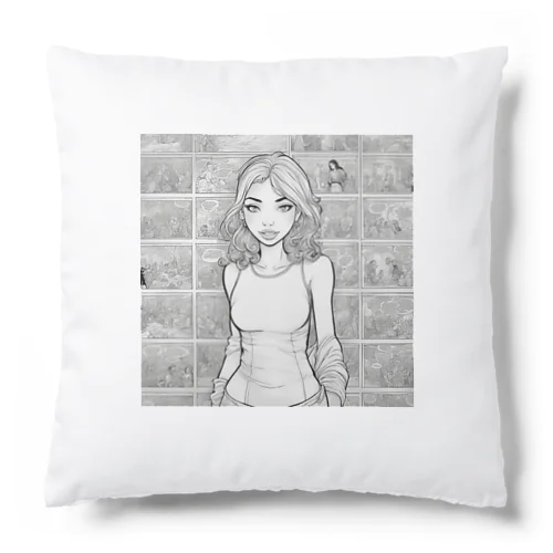 street girl Cushion