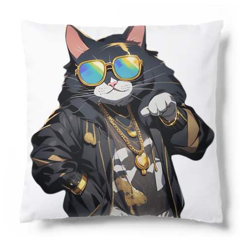 ヒップホップアニマルズ ネコ Cushion