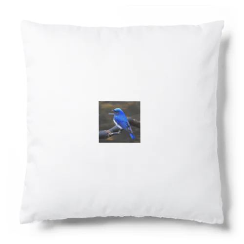 幸運を呼ぶ青い鳥 Cushion