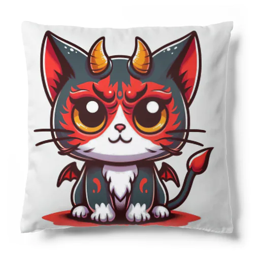 ！結構強い悪魔にゃんこ！ Cushion