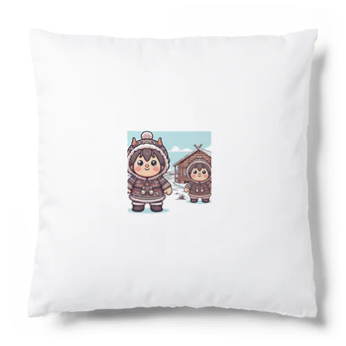 デフォルメされたアイヌ Cushion